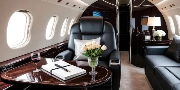 Luxury Jet Interior